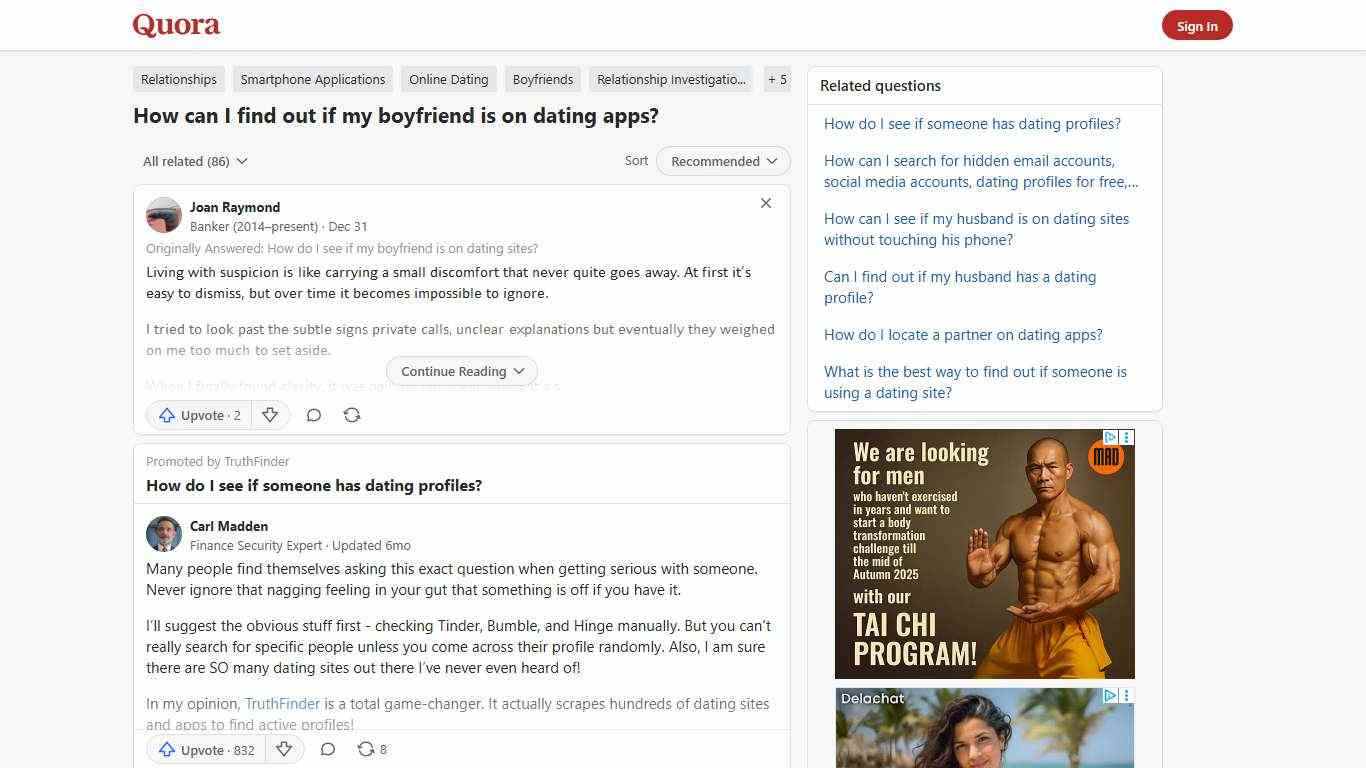How to find out if my boyfriend is on dating apps - Quora